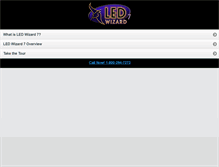 Tablet Screenshot of ledwizard.com